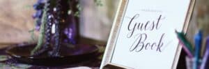 wedding guest book