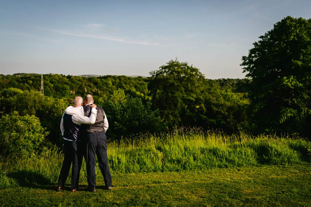 Outdoor spaces at Hyde Bank Farm